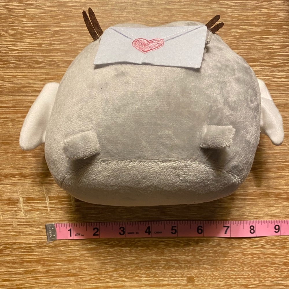 New Sushi Cat Plush Angel with Heart ❤️ Envelope & Wings - Picture 4 of 4
